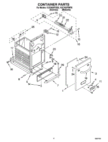 04 - Container Parts parts for Kitchenaid Compactor KUCV02FRSS0 from AppliancePartsPros.com