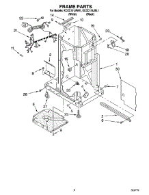 02 - Frame Parts parts for Kitchenaid Compactor KCCC151JWH1 from AppliancePartsPros.com