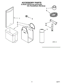 06 - Accessory Parts parts for Kitchenaid Compactor KUCC151LPA1 from AppliancePartsPros.com