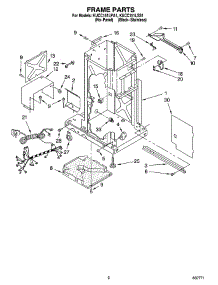 02 - Frame Parts parts for Kitchenaid Compactor KUCC151LSS1 from AppliancePartsPros.com