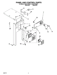 05 - Panel And Control Parts parts for Kitchenaid Compactor KUCV151MMT1 from AppliancePartsPros.com