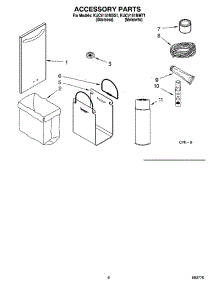 06 - Accessory Parts parts for Kitchenaid Compactor KUCV151MMT1 from AppliancePartsPros.com