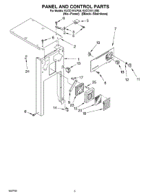 05 - Panel And Control Parts parts for Kitchenaid Compactor KUCC151LSS0 from AppliancePartsPros.com