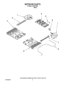 02 - Interior Parts parts for Kitchenaid Cooktop GCI3051B00 from AppliancePartsPros.com