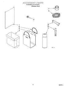 06 - Accessory parts for Kitchenaid Compactor KUCC151GSS1 from AppliancePartsPros.com
