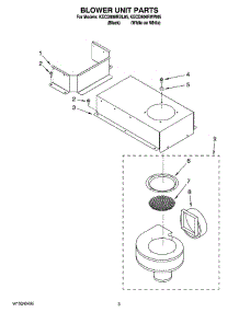 02 - Blower Unit Parts, Optional Parts parts for Kitchenaid Cooktop KECD806RBL05 from AppliancePartsPros.com