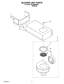 02 - Blower Unit Parts, Optional Parts parts for Kitchenaid Cooktop KECD866RSS05 from AppliancePartsPros.com