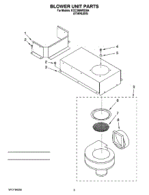 02 - Blower Unit Parts, Optional Parts parts for Kitchenaid Cooktop KECD806RSS04 from AppliancePartsPros.com