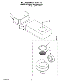 02 - Blower Unit Parts, Optional Parts parts for Kitchenaid Cooktop KECD866RBL04 from AppliancePartsPros.com