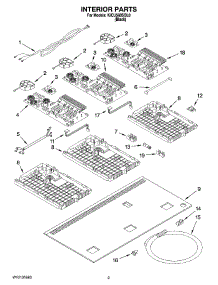 02 - Interior Parts parts for Kitchenaid Hood KICU568SBL0 from AppliancePartsPros.com