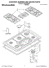 01 - Cooktop, Burner And Grate Parts
