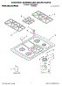 01 - Cooktop, Burner And Grate Parts