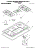 01 - Cooktop, Burner And Grate Parts