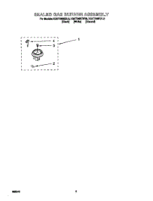 03 - Section parts for Kitchenaid Cooktop KGCT365EAL0 from AppliancePartsPros.com