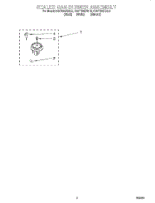 02 - Section parts for Kitchenaid Cooktop KGCT305EBL0 from AppliancePartsPros.com