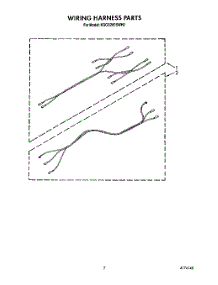 06 - Wiring Harness parts for Kitchenaid Cooktop KGCG260SAL2 from AppliancePartsPros.com