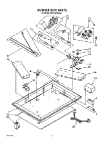 02 - Burner Box Parts parts for Kitchenaid Cooktop KGCS100SWH1 from AppliancePartsPros.com