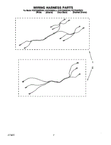 05 - Wiring Harness parts for Kitchenaid Cooktop KGCG260SWH4 from AppliancePartsPros.com
