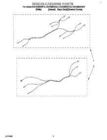 05 - Wiring Harness parts for Kitchenaid Cooktop KGCG260SAL3 from AppliancePartsPros.com