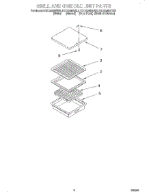 03 - Grill And Griddle Unit parts for Kitchenaid Cooktop KGCG260SAL5 from AppliancePartsPros.com