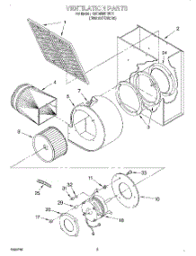 02 - Ventilation parts for Kitchenaid Cooktop KECM860TBC1 from AppliancePartsPros.com