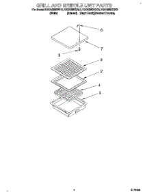 03 - Grill And Griddle Unit parts for Kitchenaid Cooktop KGCG260SWH3 from AppliancePartsPros.com