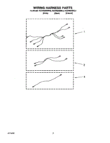03 - Wiring Harness Parts parts for Kitchenaid Cooktop KGCR025BBL0 from AppliancePartsPros.com