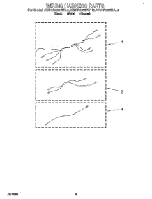03 - Wiring Harness Parts parts for Kitchenaid Cooktop KGCR025BAL3 from AppliancePartsPros.com