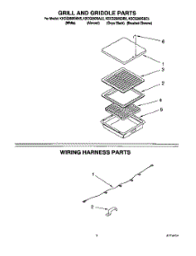 02 - Section parts for Kitchenaid Cooktop KECG260SOB5 from AppliancePartsPros.com