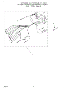 02 - Section parts for Kitchenaid Cooktop KECC502BBL2 from AppliancePartsPros.com