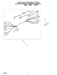 02 - Section parts for Kitchenaid Cooktop KECC507BBL1 from AppliancePartsPros.com