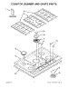 01 - Cooktop, Burner And Grate Parts