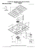 01 - Cooktop, Burner And Grate Parts