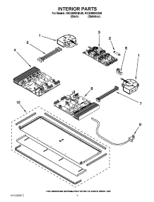 02 - Interior Parts parts for Kitchenaid Cooktop KICU509XBL00 from AppliancePartsPros.com