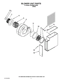 03 - Blower Unit Parts parts for Kitchenaid Cooktop KGCD807XWW00 from AppliancePartsPros.com