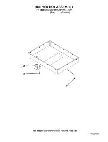 03 - Burner Box Assembly parts for Kitchenaid Cooktop KECD807XSS00 from AppliancePartsPros.com