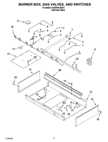 02 - Burner Box, Gas Valves, And Switches, Optional Parts parts for Kitchenaid Cooktop KGCP487JSS07 from AppliancePartsPros.com