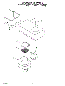 02 - Blower Unit Parts, Optional Parts parts for Kitchenaid Cooktop KECD865HBL2 from AppliancePartsPros.com