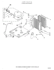 03 - Unit parts for Whirlpool Dehumidifier BPDH4000AS1 from AppliancePartsPros.com