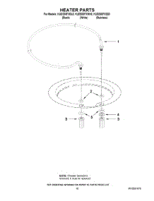 08 - Heater Parts parts for Kitchenaid Dishwasher KUDE60FXBL0 from AppliancePartsPros.com