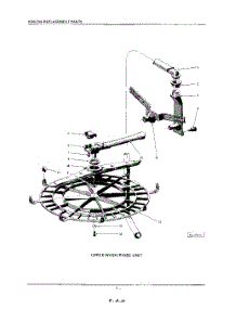 06 - Upper Wash / Rinse parts for Kitchenaid Dishwasher KDS20A from AppliancePartsPros.com