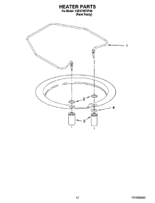 08 - Heater Parts parts for Kitchenaid Dishwasher KUDE70FVPA0 from AppliancePartsPros.com