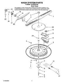 03 - Wash System Parts parts for Kitchenaid Dishwasher KUDD03DTPA0 from AppliancePartsPros.com