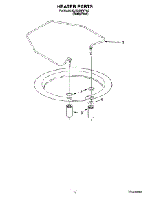 08 - Heater Parts parts for Kitchenaid Dishwasher KUDS50FVPA0 from AppliancePartsPros.com