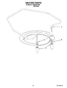 08 - Heater Parts parts for Kitchenaid Dishwasher KUDC03FVSS0 from AppliancePartsPros.com