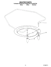 08 - Heater Parts parts for Kitchenaid Dishwasher KUDK03FTBL3 from AppliancePartsPros.com