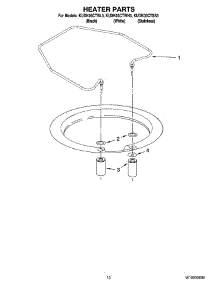 08 - Heater Parts parts for Kitchenaid Dishwasher KUDK03CTBL3 from AppliancePartsPros.com