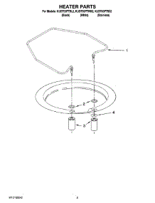 05 - Heater Parts parts for Kitchenaid Dishwasher KUDT03FTWH2 from AppliancePartsPros.com