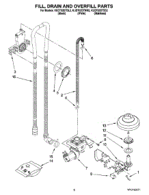 06 - Fill, Drain And Overfill Parts parts for Kitchenaid Dishwasher KUDT03STSS2 from AppliancePartsPros.com