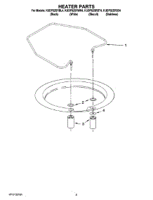 05 - Heater Parts parts for Kitchenaid Dishwasher KUDP02SRSS4 from AppliancePartsPros.com